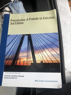 Precalculus : A Prelude to Calculus 3E Paper WileyPLUS Blackboard Card by...