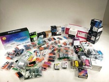 Mix HUGE lot of Virgin Non Virgin USED/UNUSED Ink Cartridges HP CANON EPSON