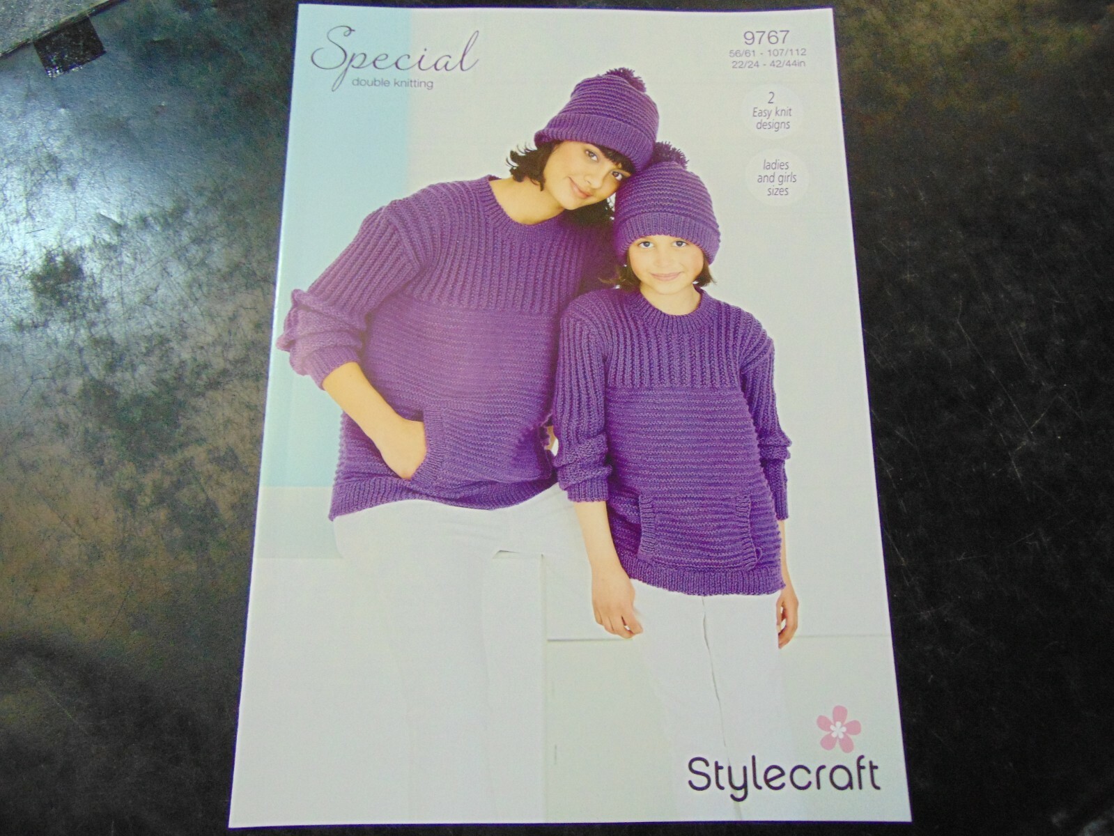 Stylecraft Double Knitting Pattern 9767 22/24- 42/44 in Sweater and Hat