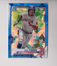 2021 Bowman Chrome Sapphire BCP-114 Nick Yorke BOSTON RED SOX