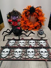 Huge Lot Of 10 Miscellaneous Halloween Decor Items. Indoor / Outdoor