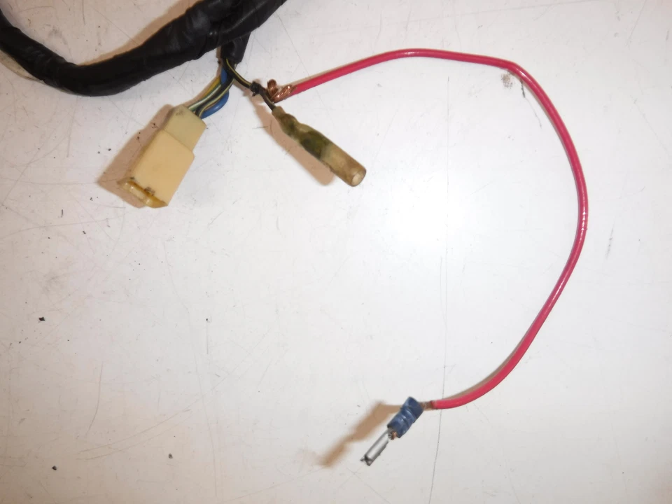 Suzuki TC90 1970 motor principal arnés de cableado motor telar de cable Foto 3 de 4