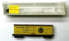 MTL Micro-Trains 49190 Canada Dry GARE 9106 wood refrigerator car
