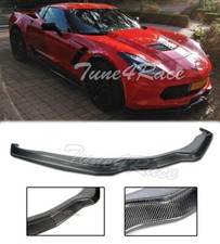 For 14-up Corvette Z06 Stingray Stage 2 Z07 C7 Carbon Fiber Front Splitter Lip