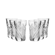 Neman 1.2-Oz Hand Made Vintage Crystal Glasses, Set of 6
