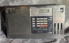 SONY ICF-2001 FM/AM PLL Synthesized Receiver Radio