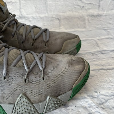 Nike Kyrie 4 City Guardians Grey Green Gold Celtics Mens  display picture 1