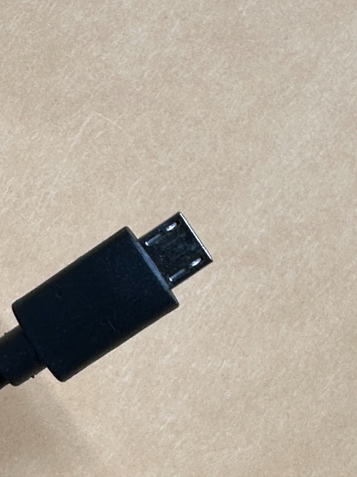 Heavy duty unbranded 6"Micro black USB cables for phones, pc's, gps or more.