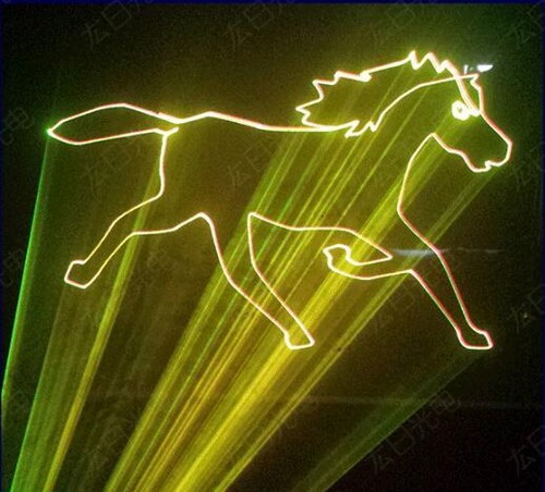 300mw RGB DMX Full Color Animation Laser Light DJ Stage Effect home xmas party - 第 5/10 張圖片