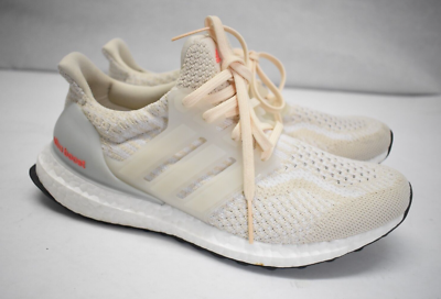 Adidas Ultra Boost Athletic Sneakers Cloud Cream White Green Size 7 | eBay