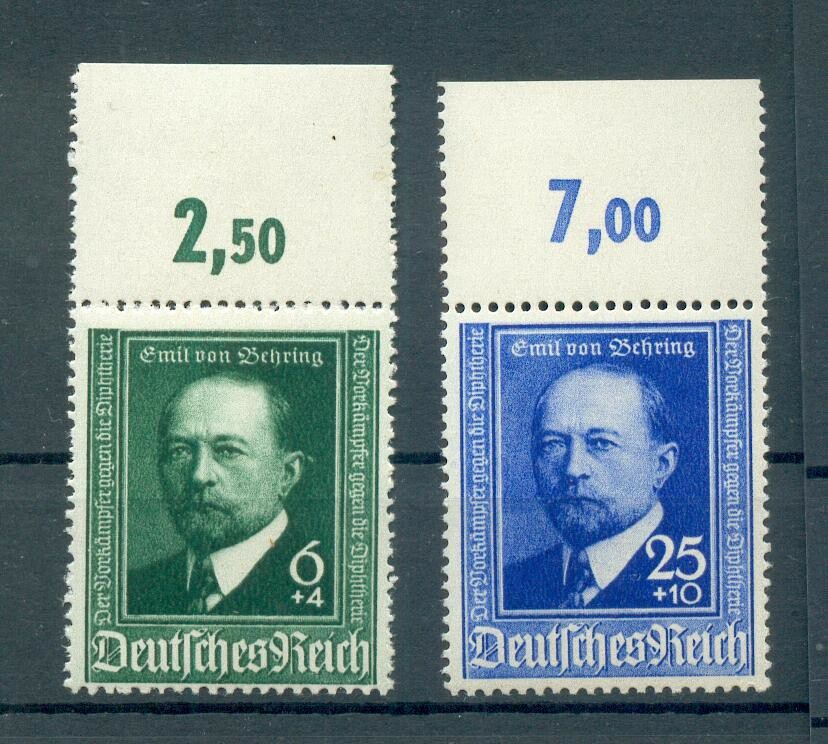 Third Reich 760/61 Overprint ** Mint Never Hinged (72066)