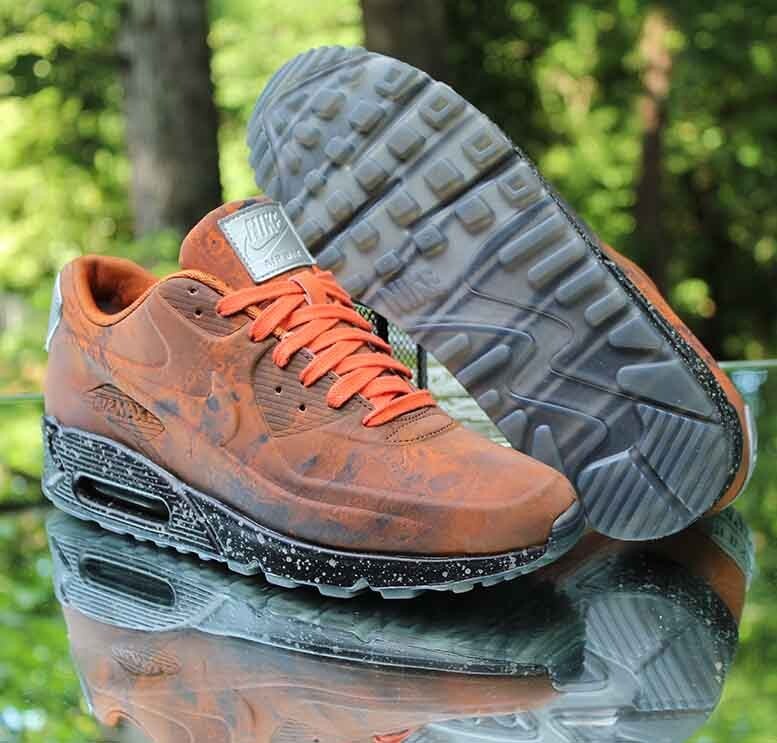 NIKE / AIR MAX 90 QS/エアマックス/オレンジ/CD0920-600/28.5cm/ORN Nike Air Max 90 QS Mars Landing Women's Size 6 Orange Black Custom