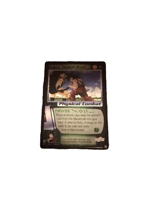 25 Goku's Physical Attack 2000 Holo Dragon Ball Z Trading Card TCG CCG