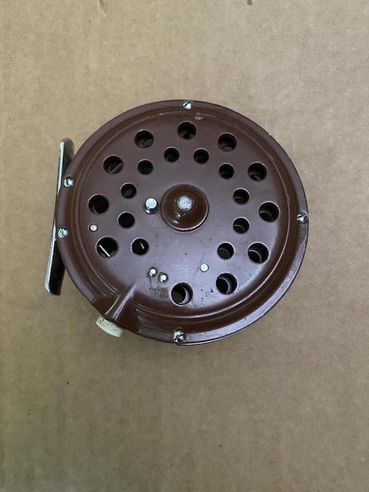 Vintage Japanese Fly Fishing Reel Brown Made in Japan eBay
