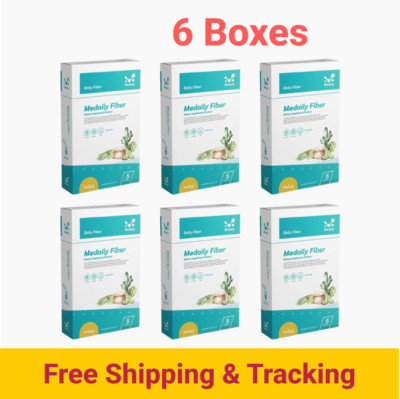 6x Medaily Pro Fiber Powder Drink Prebiotic Probiotic Help Excretion Supplement