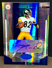 Antwaan Randle El 2004 Leaf Certified Materials Auto SP Mirror Blue /38 Steelers