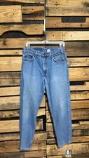 Vintage 90's Levis Jeans Mens 32X32 Denim 550 Relaxed Tapered 90s Orange Tab