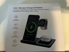 Brand New 3 in1 Wireless Charger Station Dock