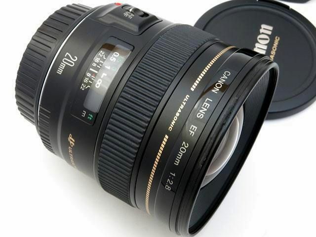 ★極美品EF 20 2.8 USM AF Wideangle Prime AF Canon EF 20mm F2.8 USM AF Ultra Wide Angle Prime Lens Excellent