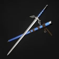 22 1/2" Link Master Blue Sword With Sheath