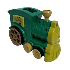 Automatic Laying Domino Train Set Dominoes Brick Block Game Diy Toys  2 set 