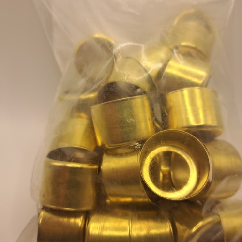 Dixon BFMW1225 Brass Ferrule 1.225 ID .875 Long .875 End Hole 25 In Pack - Picture 5 of 7