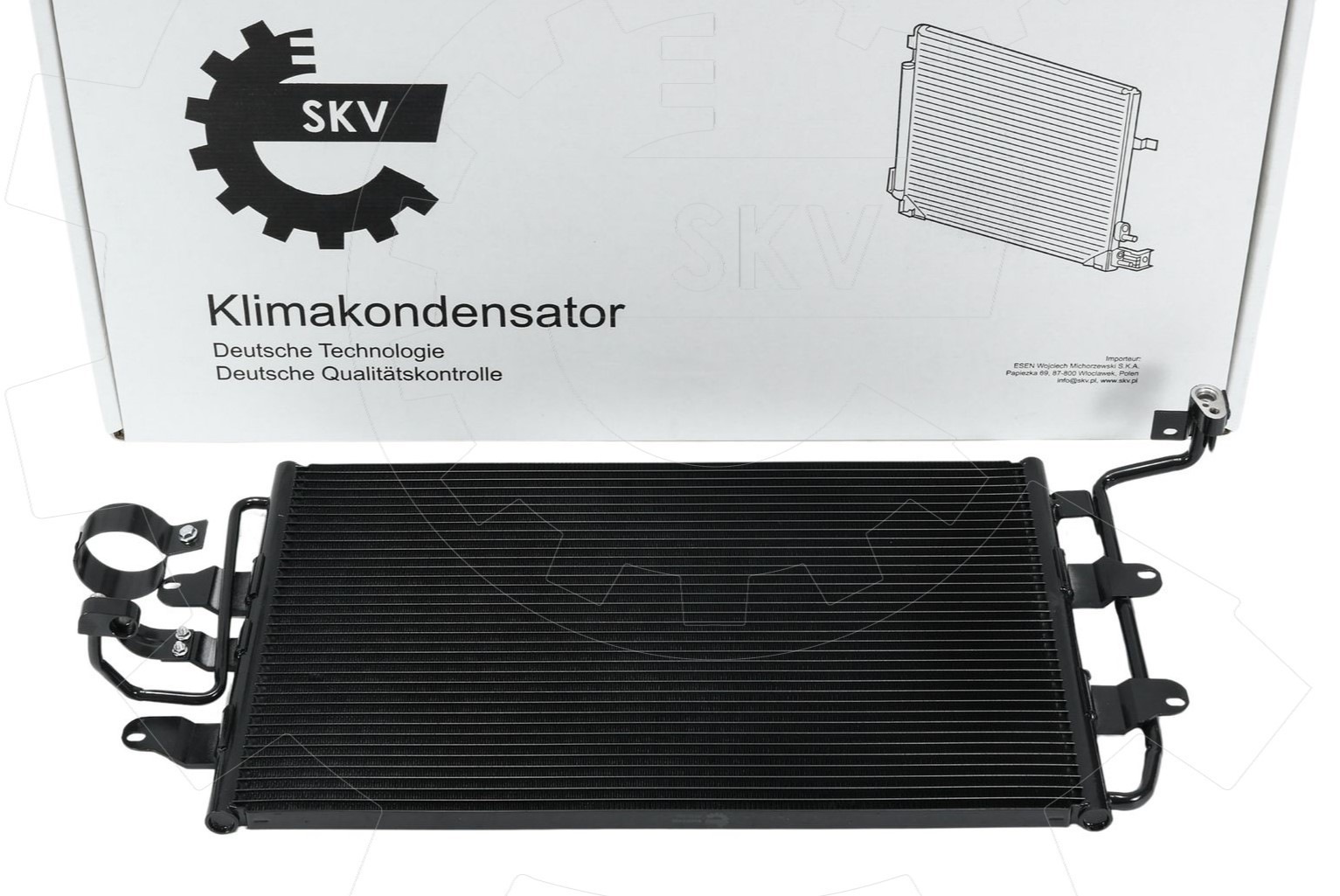 Condensateur de climatisation 1C0820413A pour résoudre panne de froid New Beetle 1.8T