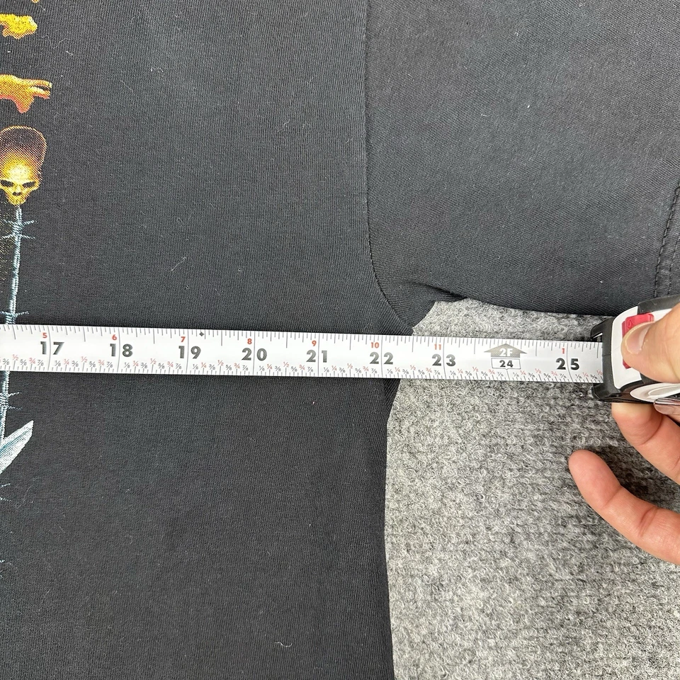 Rock Revolution Sindrome Capital Punk Shirt Large Men’s Black Mexico Metal Band - Image 4 of 4