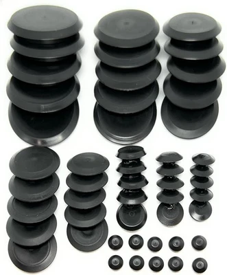 TOP SECRET PDR 50pc Automotive Plastic Hole Plugs | Car Body Panel & Sheet Metal Plug Set