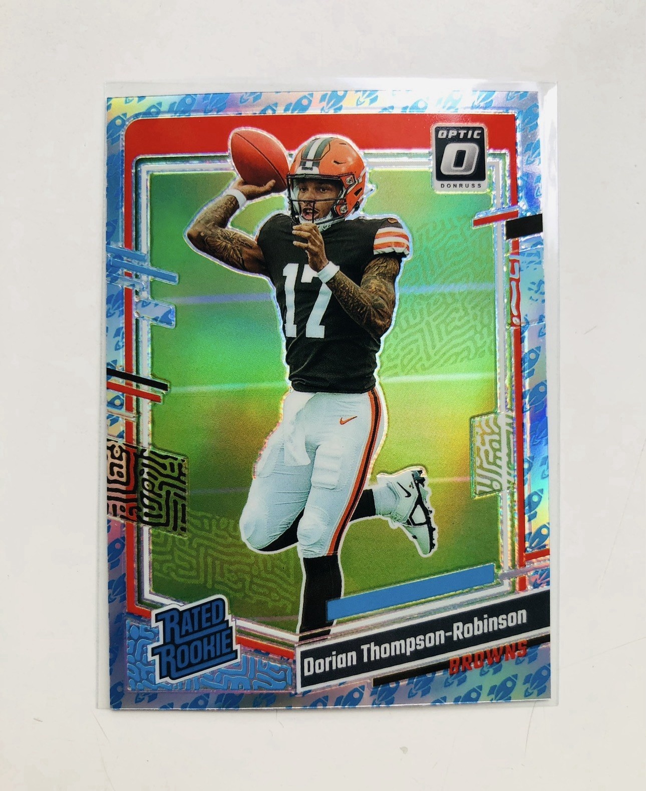 2023 Optic DORIAN THOMPSON-ROBINSON Rocket Emoji Prizm RC #225