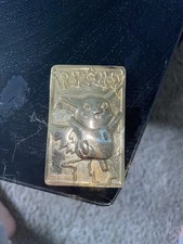 Pikachu [Gold Plated] #25 Prices | Pokemon Burger King | Pokemon Cards