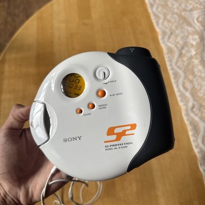 Sony Walkman D-SJ301 CD-R/RW Portable CD Player S2-G Protection