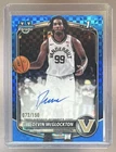 Devin McGlockton 2025 Bowman Chrome #CPA-DM Blue X-Fractor 1st RC Auto /150