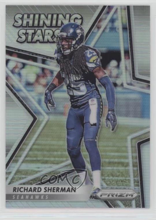 2016 Panini Prizm Shining Stars Silver Prizm Richard Sherman #14 7l6