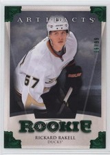 2013-14 Upper Deck Artifacts Rookies Emerald 66/99 Rickard Rakell #189 0c3