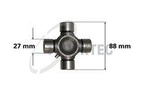Gelenk Gelenkwelle Trucktec Automotive 02.34.044 FüR W639 Mercedes Vito Mixto 5