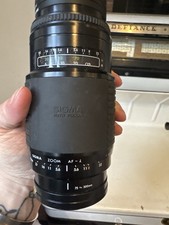 Sigma 75-300mm f/4.5-5.6 AF Telephoto Lens Minolta A Mount Sony Alpha