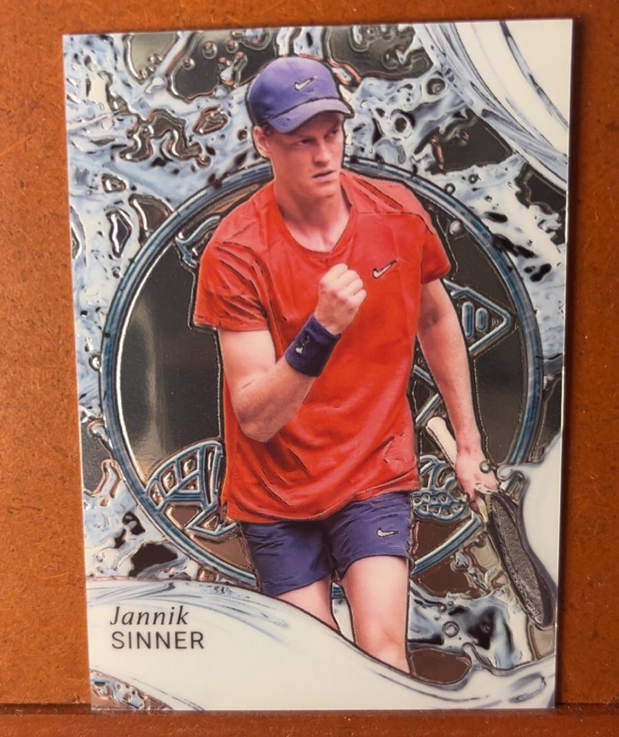 2025 Jannik Sinner Tennis Panini National Silver Pack SSP #10/99