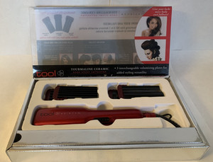 Tool Science Tourmaline Ceramic 3 in 1 Volumizing Hair Iron Styling Set 3 in 1 Curling Iron Set- Tourmaline Ceramic Curling Iron  main image 2
