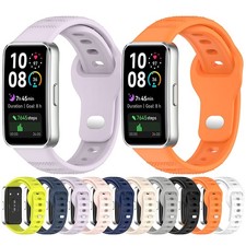 Watch Strap Sport Silicone Strap Belt for Huawei Band 10/10 NFC/9/9 NFC/8/8 NFC