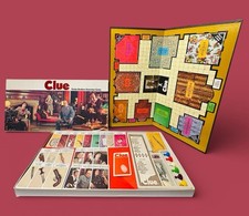Vintage CLUE Parker Brothers Detective Board Game 1972 No. 45 USA Made