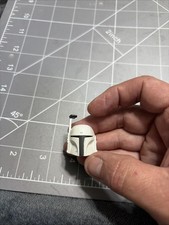 Star Wars Black Series 6” Boba Fett White Helmet For Custom Mandalorian