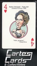 Barbra Streisand 2006 Hero Decks Hooray for Hollywood Playing Cards #4H