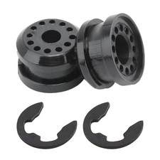 2PCS Transfer Case Shift Linkage Bushings with E-clips - Replacement Control