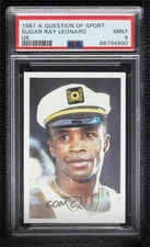 1986-87 A Question of Sport Game Sugar Ray Leonard PSA 9 MINT 0jk3