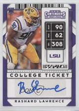 College Ticket Rashard Lawrence
