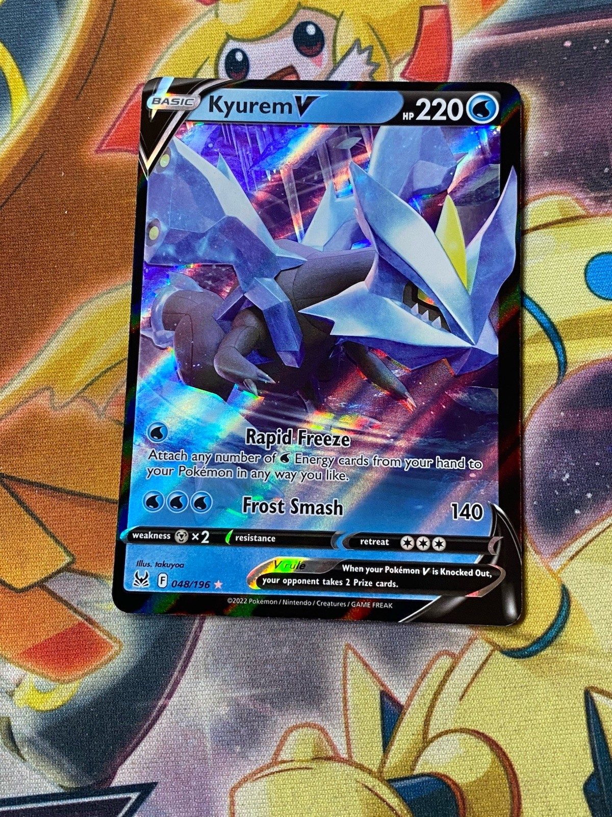 Pokémon Kyurem V 048/196 LOR Lost Origin NM