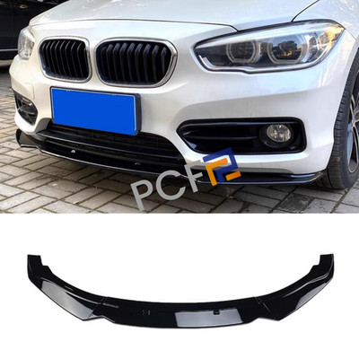 Fits 2011-2019 BMW 1 Series F20 F21 116i 118i 120i ABS Glossy Black Spoiler Lip