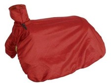 Showman Fitted Nylon Saddle Cover Red