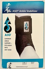 Med Spec 264014 Medium Size ASO Ankle Stabilizer - Black